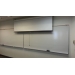 119" x 48" Magnetic Whiteboard w Chrome Border & Bottom Tray
